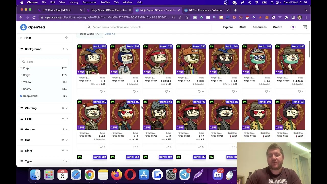 NFTinit com   功能快速指导教学   NFT 批量出价, 狙击稀有, 自动购买 以及更多功能