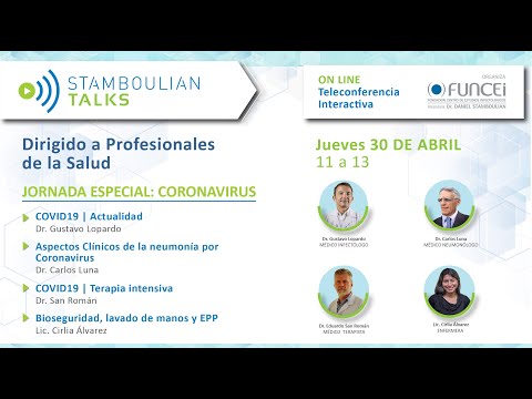 #StamboulianTalks - Jornada especial - COVID19 (VIVO)