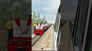 Download Lagu Kereta Api Saling Berpapasan Saling Klakson 😁 #keretaapi #indianrailways MP3