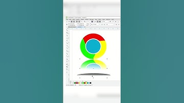 chrome logo in Corel draw #trending #viral #coreldraw #tutorial #graphics #coreldrawtutorial #art
