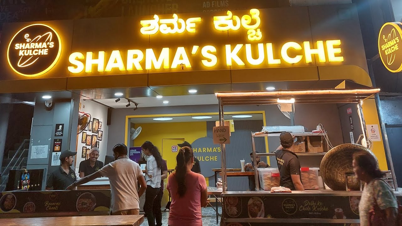 Sharma's kulche Delhi's famous street food in Bangalore,Kammanahalli