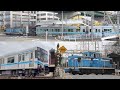 【貨物列車】名古屋臨海鉄道『甲種輸送』地下鉄鶴舞線N3000形 東港駅での機関車入換えや出発など