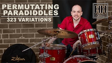 Drum Lesson # 32 - Permutating Paradiddles - 323 Variation - Better Drums - Drum Instruction