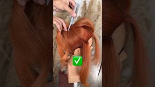 IGNORAR É UM ERRO: faça suas laterais ASSIM! #hairtutorial #hairhack #hairstyle