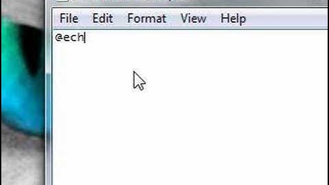 Make the Matrix with Batch