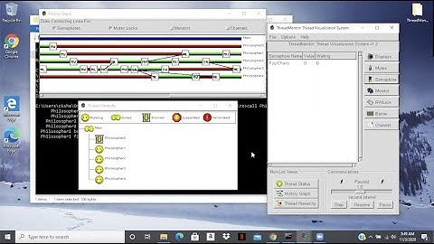 Concurrent Computing Part III: ThreadMentor Demo (Semaphore Visualization)