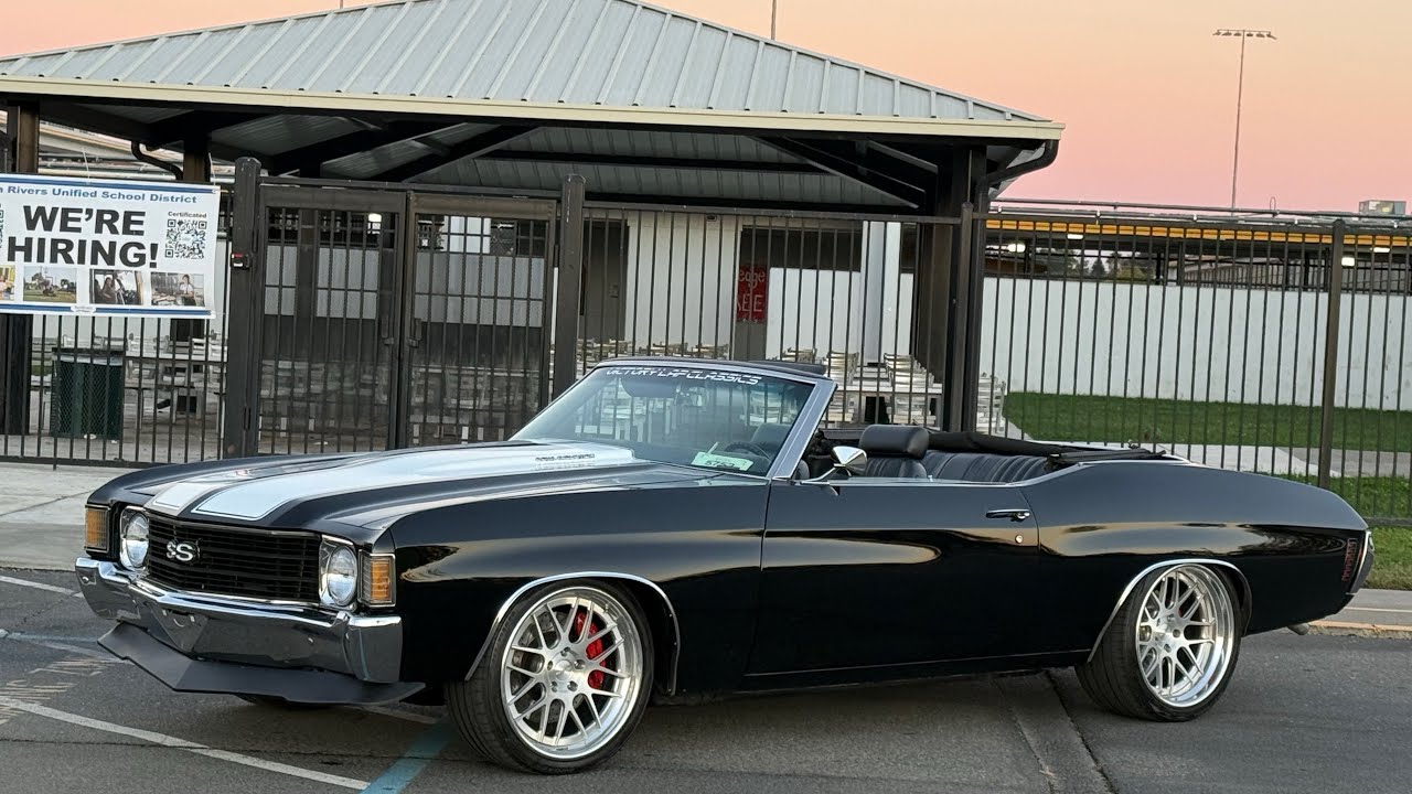 TEST DRIVE 1972 LS3 Chevelle Restomod Convertible. CALL 9168567931