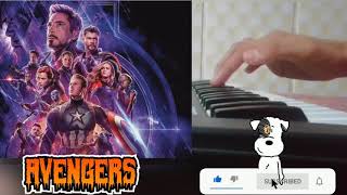 Avengers endgame/infinity war song piano tutorial with notes|Avengers song .mp4 download screenshot 4