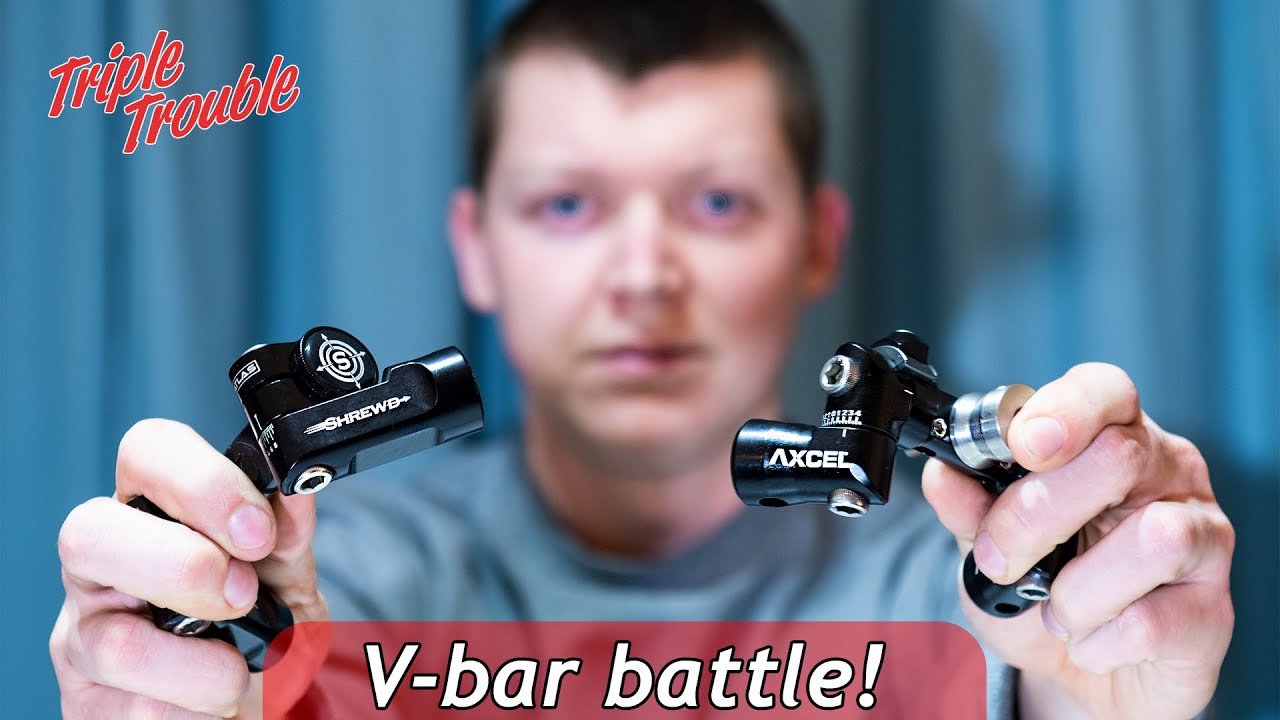 V-bar battle! (Shrewd, Axcel, Doinker) Triple Trouble Archery 