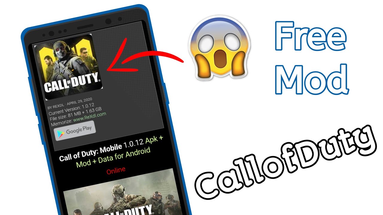 How to download Call of Duty Mobile mod apk 2020