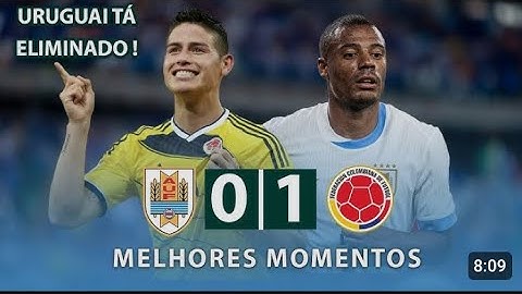 A CELESTE TÁ ELIMINADA | Uruguai 0 x 1 Colômbia | Melhores Momentos | Copa América 2024