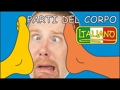 Parti del Corpo | Lingua Italiana per Bambini | Steve and Maggie Italiano
