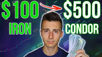 Turn $100 Into $500 With Iron Condor Options | How To Trade The Iron Condor (Webull)