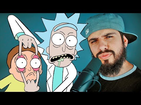 RAP COM CENAS DO RICK AND MORTY ♫