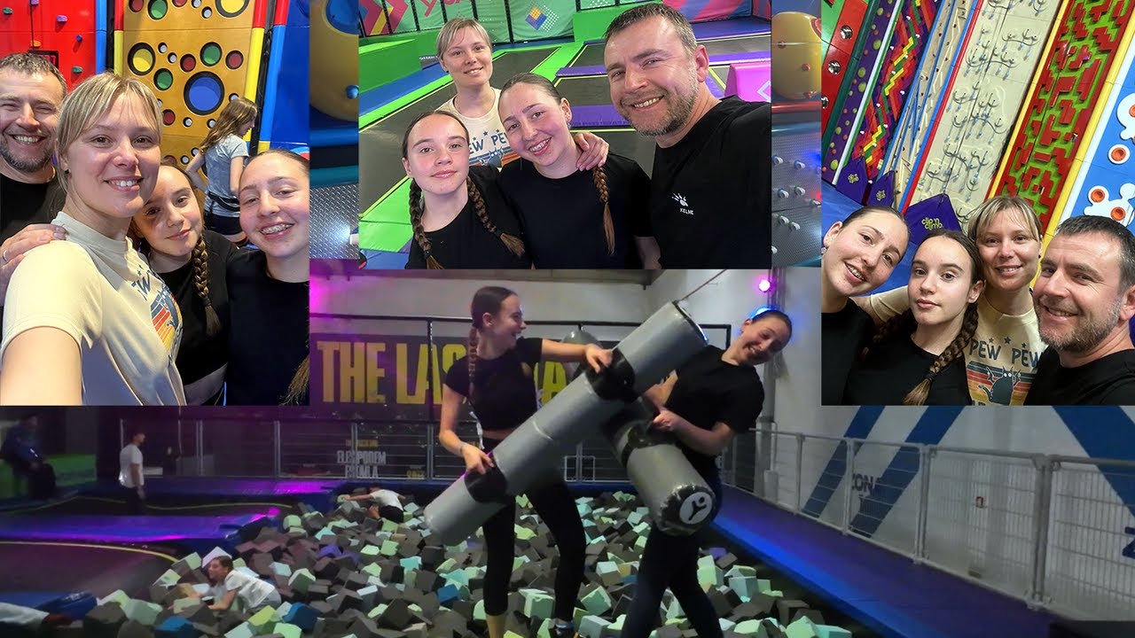 Quantum Park - суперкрутой скаладром, сумашедшая горка, ниндзя дорожка, батуты