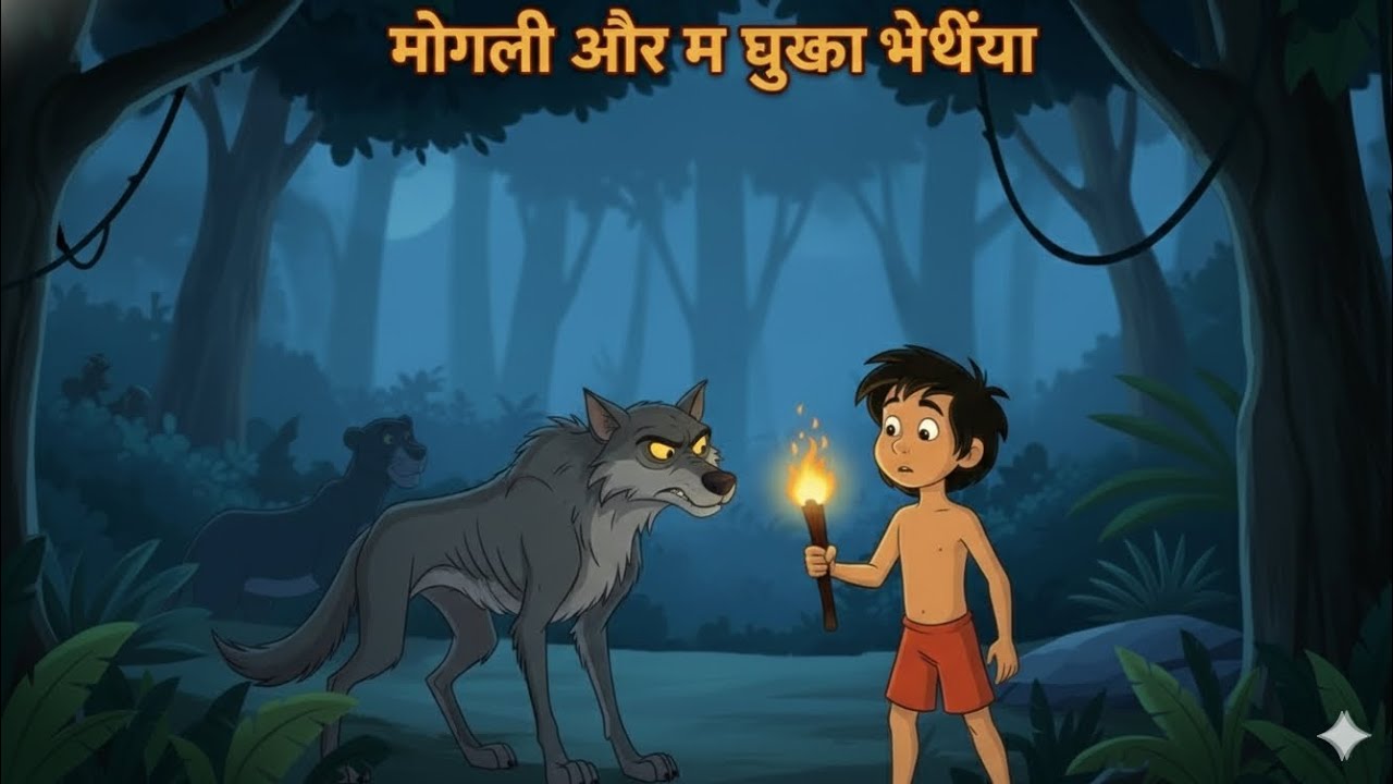 मोगली और भूखा भेड़िया | The Jungle Book Cartoon in Hindi | adventures of mowgli episode