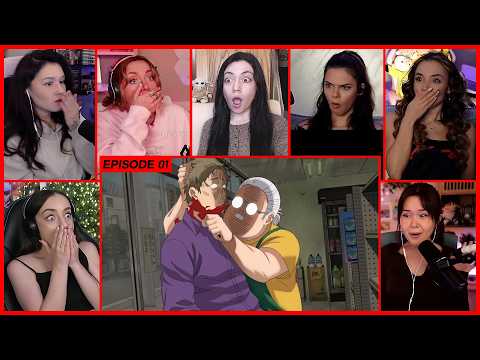 [GIRLS REACT] Sakamoto's Introduction | Sakamoto Days Ep 1 Girl Reaction Mashup