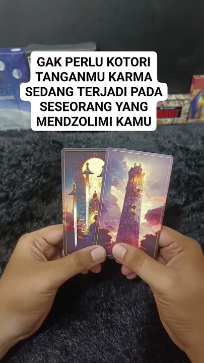 GAK PERLU MEMBALAS DENDAM, DIA SUDAH TERKENA KARMA #tarot #tarotreading