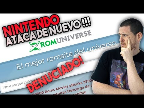 NINTENDO DENUNCIA A ROM UNIVERSE!!! ¿EL FIN DE LOS PORTALES DE ROMS? ??