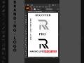 Modern R Letter Logo Design Idea Adobe Illustrator 2026 Tips - #adobeillustratorbasics #shortsviral