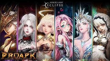 HEIR OF LIGHT: Eclipse Gameplay Android / iOS (by Com2uS)