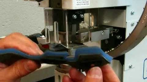 Automatic Attaching Machine For Rivet And Buckles On Shoes by PESSANI