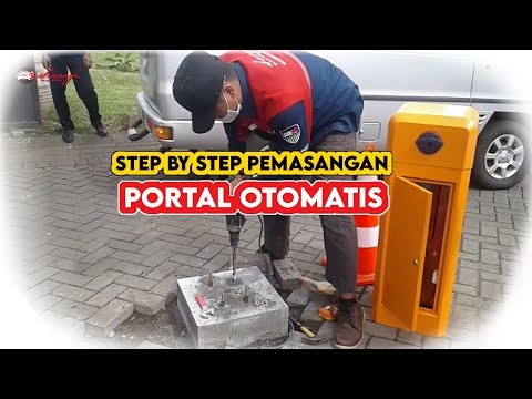 Pemasangan Portal Otomatis Perumahan Villa Puncak Tidar