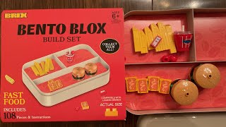 Let’s Build Brix Bento Blox Fast Food Build Set | Five Below LEGO Compatible building blocks