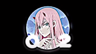 Zero Two Edit. After Effects.