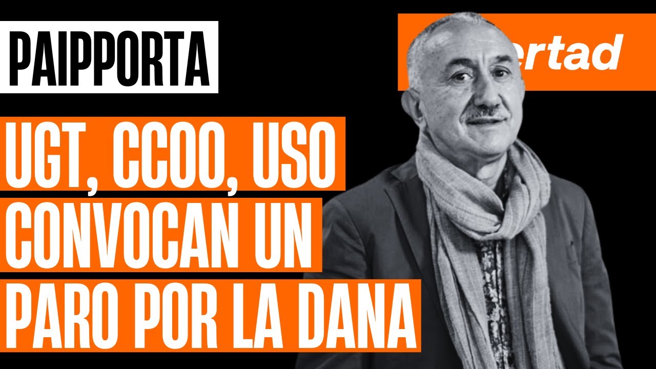 UGT, CCOO, USO y otras asociaciones convocan un paro de 10 minutos ...