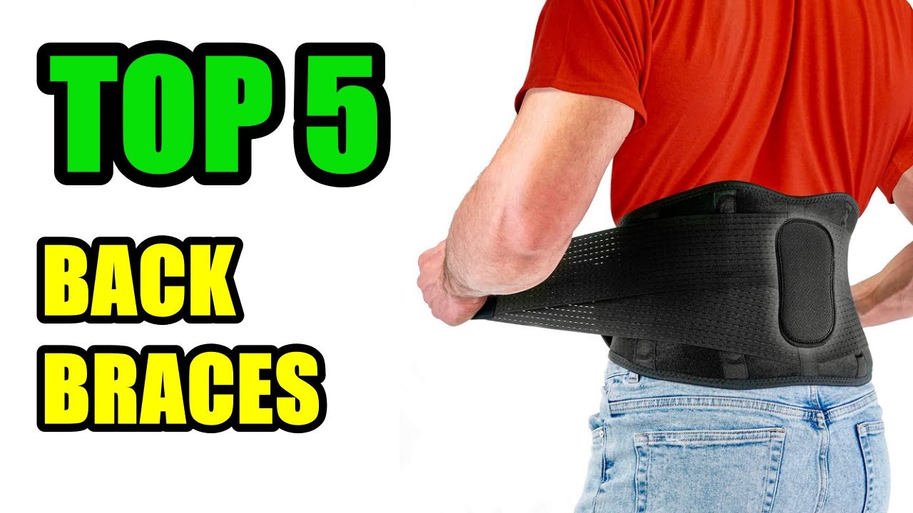 TOP 5 Best Back Braces for Lower Back Pain 2022 Sciatica, Herniated