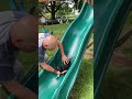 Adorable Pinscher Puppy Can't Get Enough of Playground Slides! 🐶