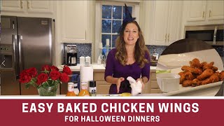 Easy Delicious Baked Chicken Wings for Halloween Party_BK Air Fryer by Bonsenkitchen 148 views 2 years ago 3 minutes, 49 seconds