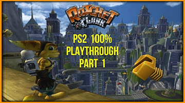 Ratchet & Clank PS2 100% Playthrough Part 1
