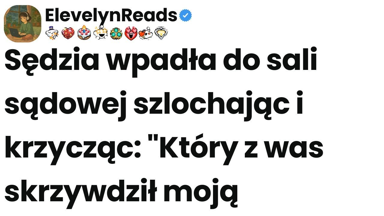 [Cały odcinek] Sędzia wpadła do sali sądowej szlochając i krzycząc: 
