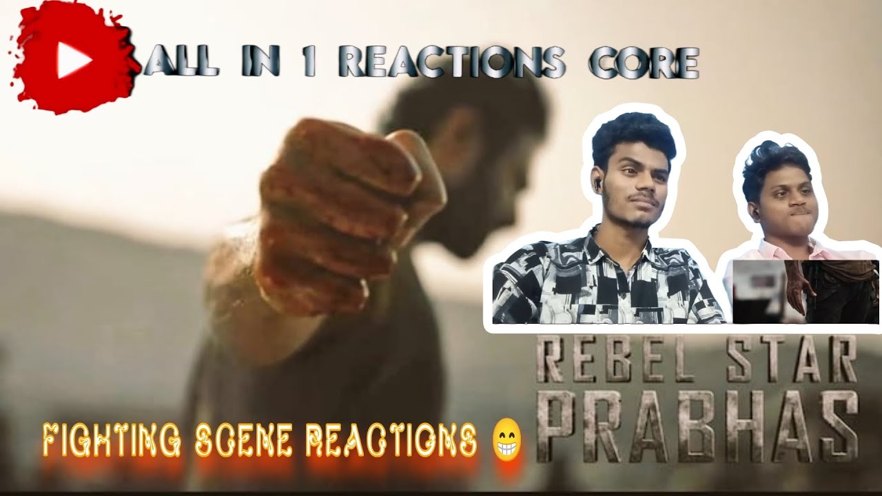All In One Reactions Core Prabhas Salar Fight Scene,  and Funny Vedio 😂 watch Full Vedio 