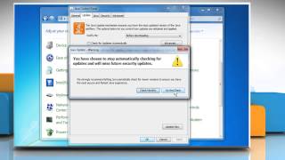 How to get rid of Java® update notifications