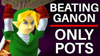 Can You Defeat Ganondorf with Just Pots in Ocarina of Time? (Zelda)