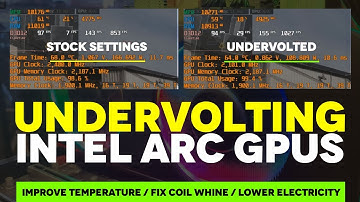 Undervolt Intel Arc A770 / A750 / A380 - Improve temperature, Coil Whine and Lower Electricity Bill