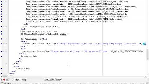 T2Ti ERP 2 0   Delphi   Compras   09 Mapa Comparativo