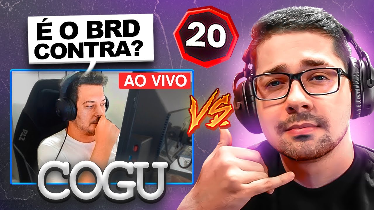BRD vs COGU ao VIVO na GC... Deixei FAZER 12 e VIREI?