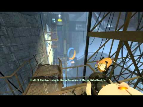 Portal 2 Walkthrough Part 9 - Slowly Climbing Up