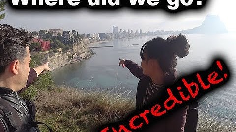 Explore Calpe, Spain (Old Town, Market & Beach)