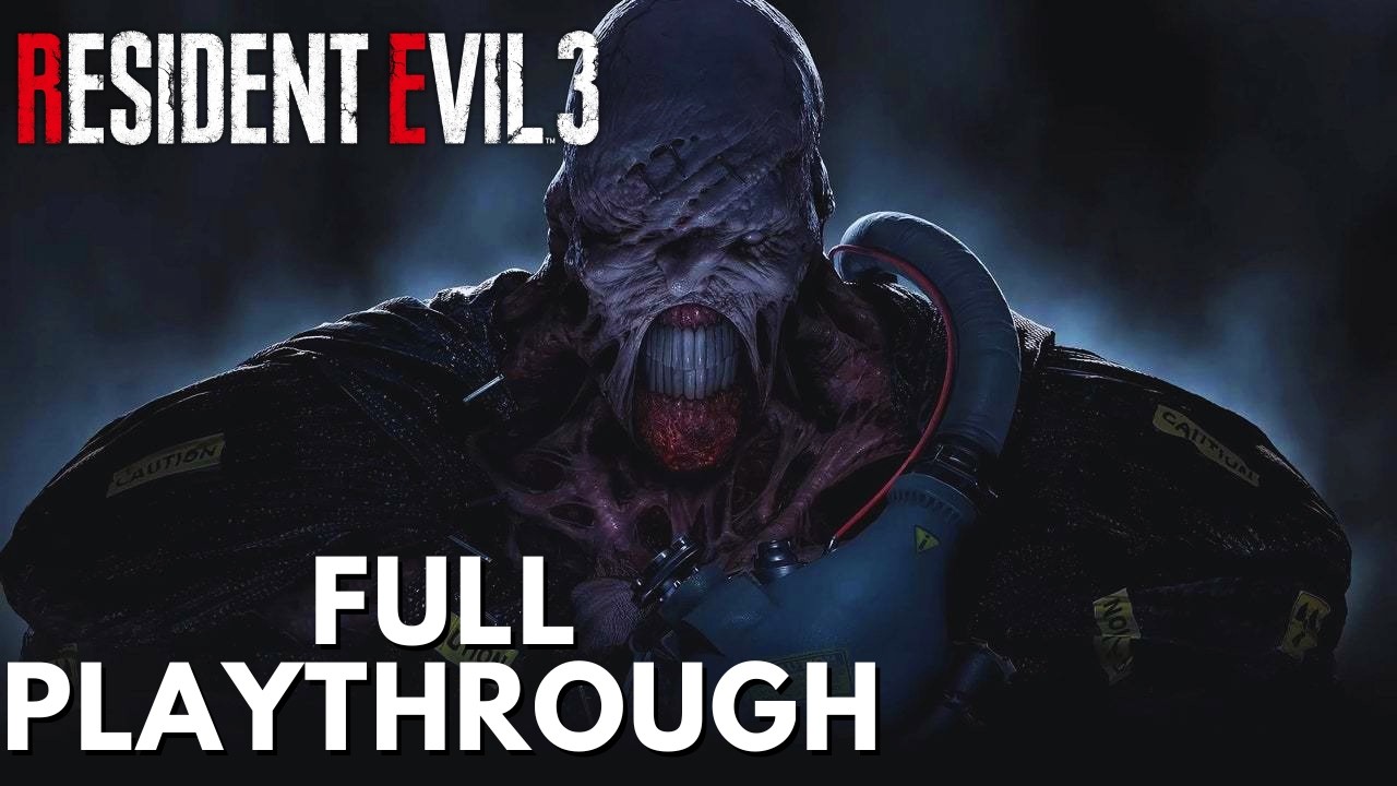 Resident Evil 3 Remake - Full Game (Playthrough - No Commentary) [RX 580]