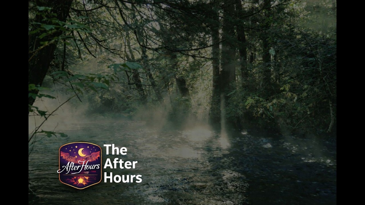 Crackling Fire & River Sounds 🔥🌊 2 Hours of Cozy Night Ambience