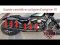 Harley davidson remettre sa ligne dorigine sportster 20132020 harleydavidson  tutorial