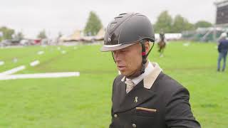 Aistis Vitkauskas reflects on Burghley dressage test by Beat Media Group 231 views 8 months ago 4 minutes, 4 seconds