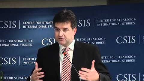 Video: A New Transatlantic Approach for the Western Balkans - Keynote Speaker, Miroslav Lajcak