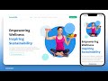 Creating fully Responsive Health & Fitness Website part 2 | Service Section