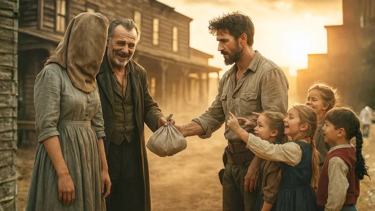 SEU PAI A VENDEU COM SACO NA CABEÇA POR SER INFERTIL – ATÉ QUE UM FAZENDEIRO VIÚVO COM 4 FILHOS...